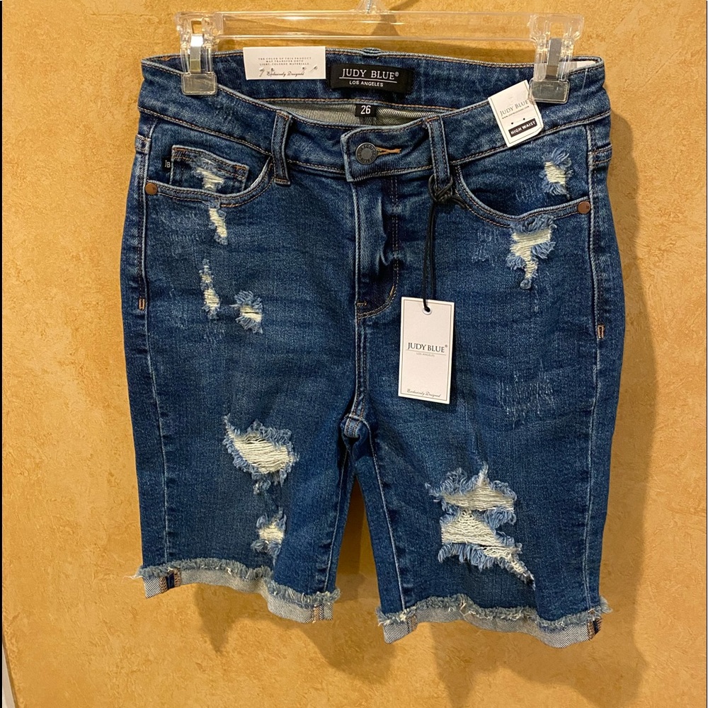 Judy Blue High Waist Women’s Jean Shorts size 26